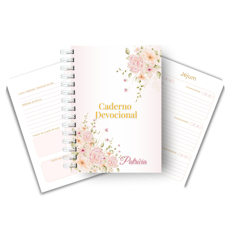Caderno Devocional  Ministração  Oração