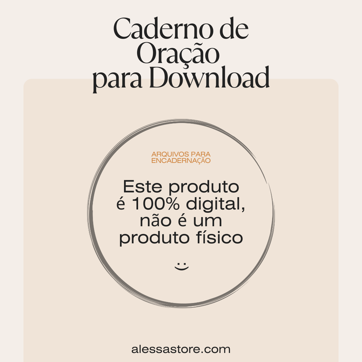 Caderno de Orações em PDF download para Impressão