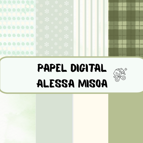 Papel digital Verdes