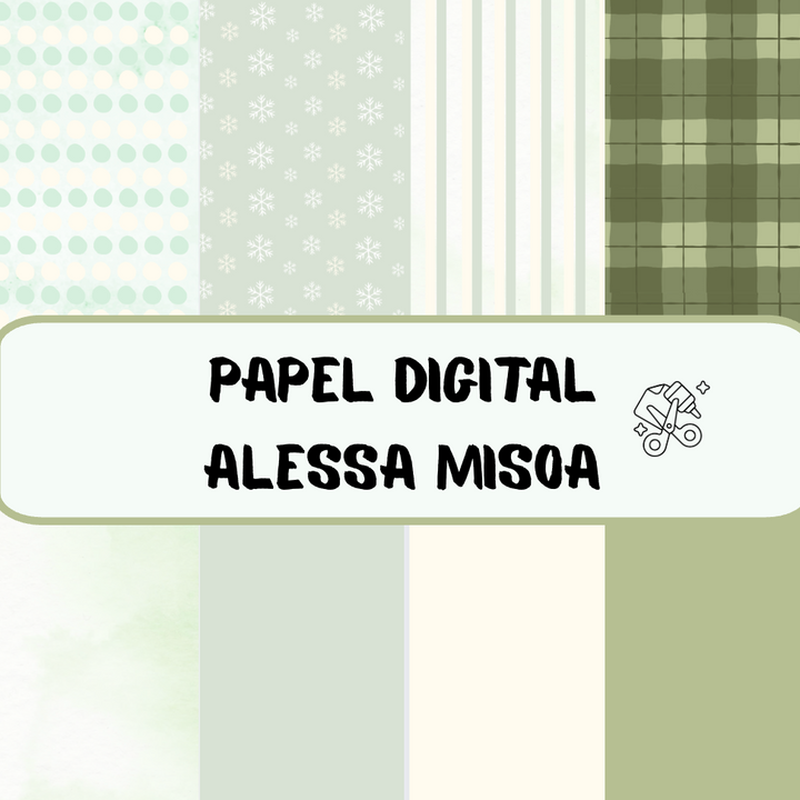 Papel digital Verdes