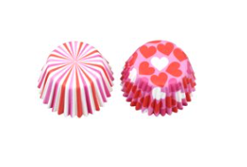 Valentines mini baking cups (pack of 50)